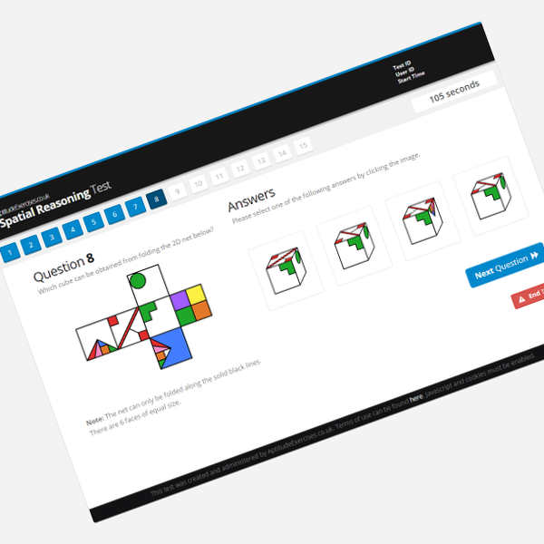 Spatial Reasoning Tests